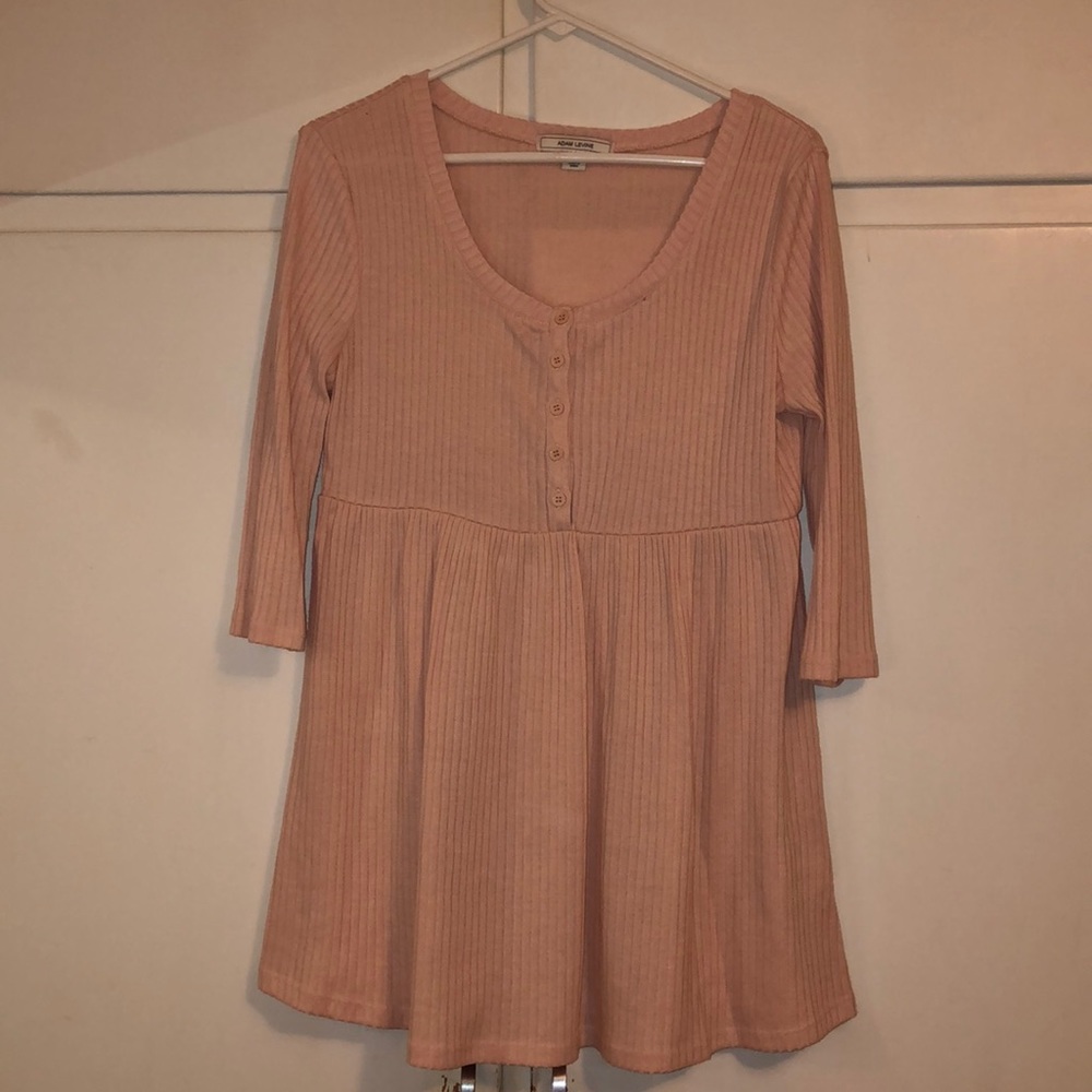 Pink baby doll tunic